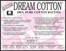 QD Cotton Select Quilt Batting White W4K - King