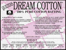 QD Select Cotton Quilt Batting Natural N4TH - Throw