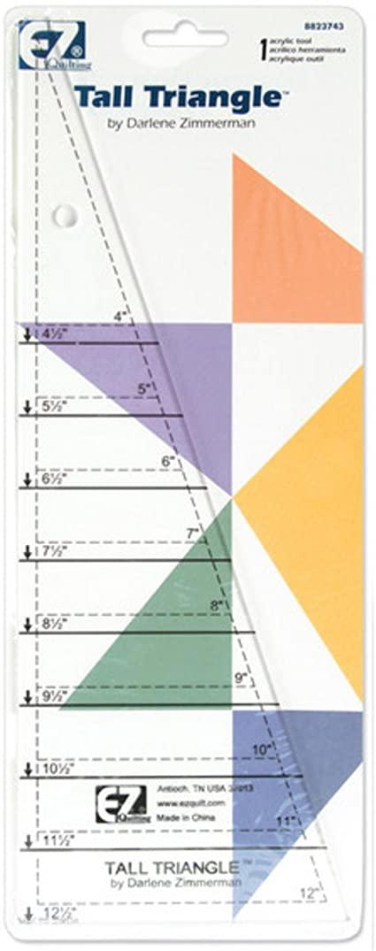 QID EZ Quilting Tall Triangle Ruler - 8823743