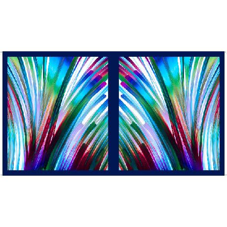 QT Artworks Panel 28656-B - Cotton Fabric