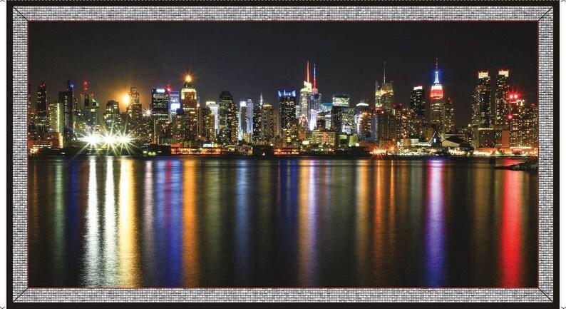 QT Artworks VII City Skyline 1649-26434-X - Fabric Panel