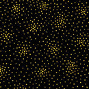 QT Light Up The Sky! - Dots 29309-J Black/Yellow - Cotton Fabric