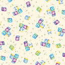 QT Lil' Buddies - ABC Blocks 28638-E - Cotton Fabric