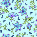 QT Madelyn 29094-B Light Blue - Cotton Fabric