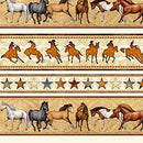 QT Mustang Sunset 1649-26488-E - Cotton Fabric