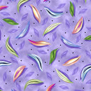 QT Posh Palms 29326-L Lavender - Cotton Fabric