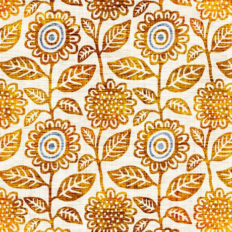 QT Prairie Dreams 29114-S Yellow - Cotton Fabric