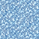 QT Psalms 1649- 28256-B BLUE - Cotton Fabric