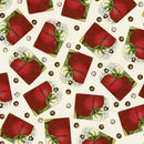 QT Sewing Seeds II 1649-24581-E - Cotton Fabric