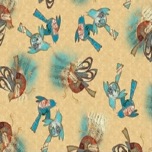 QT Song Of Joy 22512A - Cotton Fabric