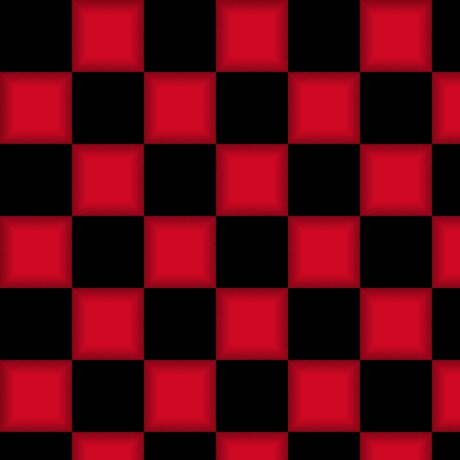 QT This & That VI - Checkerboard 28732-JR Red/Black - Cotton Fabric