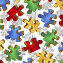 QT This & That V 28295-Z White - Cotton Fabric