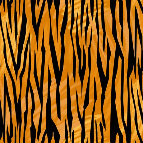 QT Tiger Tails 28233-O Burnt Orange - Cotton Fabric