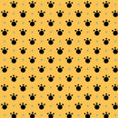 QT Tiger Tails 28234-S Gold- Cotton Fabric