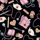 QT What the Doctor Ordered 24926-J - Cotton Fabric