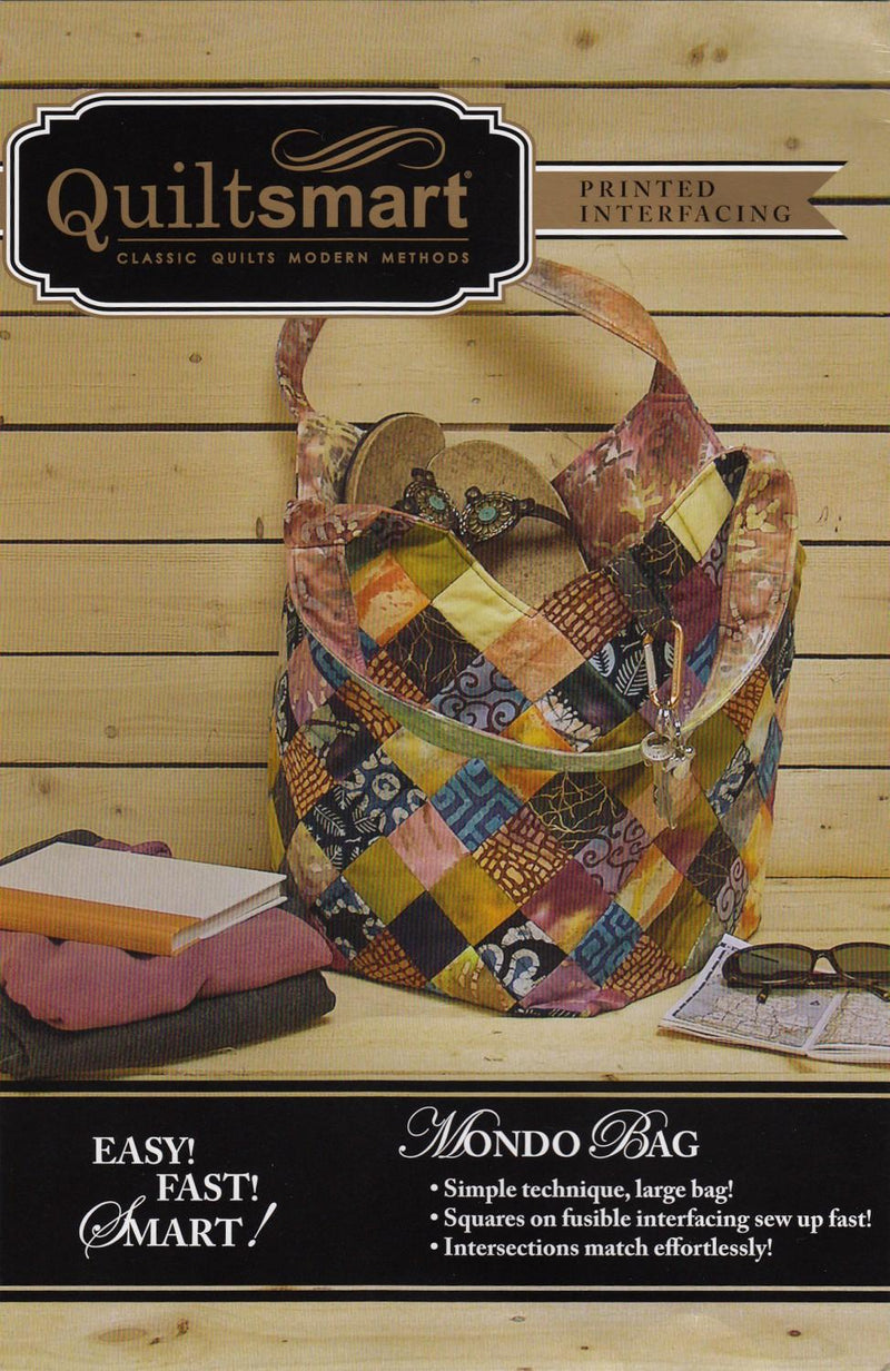 Quiltsmart Mondo Bag Fun Pack Pattern - QS10037
