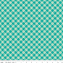 CWH Bee Basics C6400-TEAL - Cotton Fabric