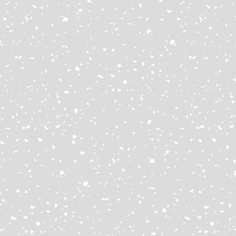 RJR Confetti - RJ1410-WG7 White on Gray - Cotton Fabric