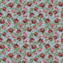 RJR Maison des Roses - RJ5302-SB1 Slate Blue - Cotton Fabric