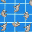 RK Animal Club SB-850278D2-2 Blue - Cotton Fabric