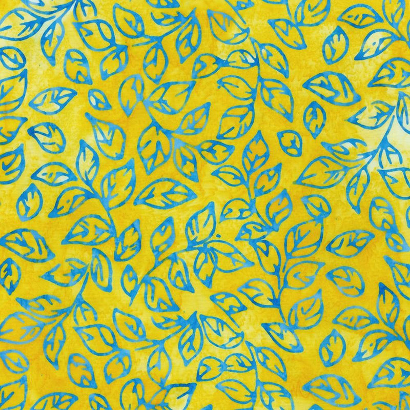 RK Artisan Batiks: Floral Wave 21624-321 Sunkissed - Cotton Fabric