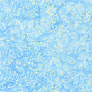 RK Artisan Batiks: Floral Wave 21624-63 Sky - Cotton Batik Fabric