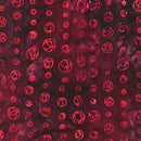 RK Artisan Batiks Good Vibes 20044-95 Burgundy Tranquility - Cotton Batik Fabric