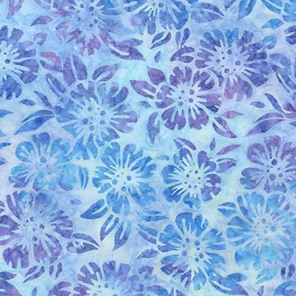 RK Artisan Batiks: Spring Promise AMD-20621-61 Periwinkle - Cotton Fabric