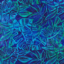 RK Artisan Batiks: Totally Tropical 21313-360 Ultra Marine - Cotton Fabric