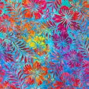 RK Artisan Batiks: Totally Tropical 21314-263 Rainbow - Cotton Fabric
