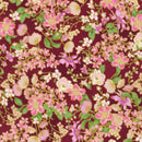 RK Aurelia - SRKM-21461-95 Burgundy Metallic - Cotton Fabric