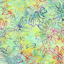 RK Bright Blooms Batik AMD-17760-32 - Cotton Fabric