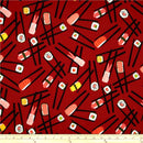 RK Chopsticks Please AYS-14421-3 - Cotton Fabric