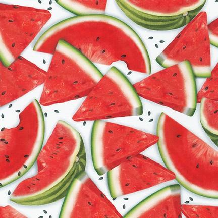 RK Chow Time 19784-377 Americana Watermelons - Cotton Novelty Fabric