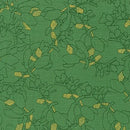 RK Collection CF Metallic, 19928-45 Green - Cotton Fabric