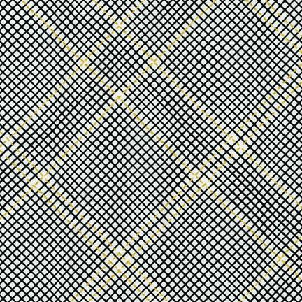 RK Collection CF Metallic AFRM-19932-181 Onyx - Cotton Fabric