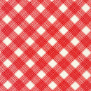 RK Daisy's Redwork 21266-83 Vintage White - Cotton Fabric