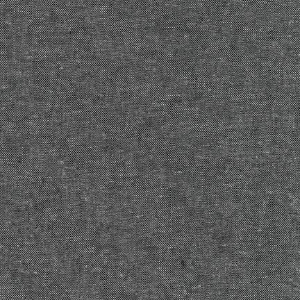 RK Essex Yarn Dyed E064-1071 Charcoal - Linen Cotton Fabric