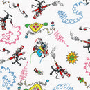 RK Express Yourself by Dr. Seuss Enterprises - ADE-21472-1 White - Cotton Fabric