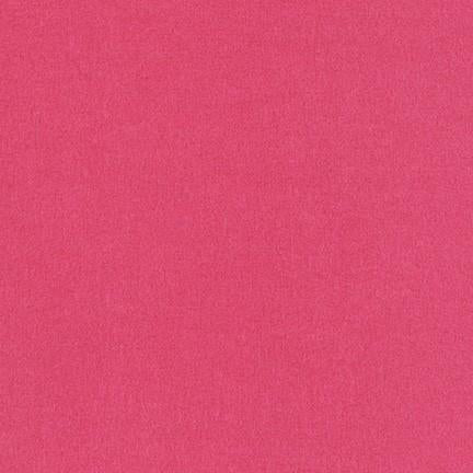 RK Flannel Solid - F019-1163 HOT PINK - Cotton Fabric