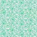 RK Gentle Petals 21154-7 Green - Cotton Fabric