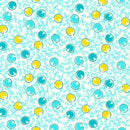 RK Gentle Petals 21156-64 Azure - Cotton Fabric