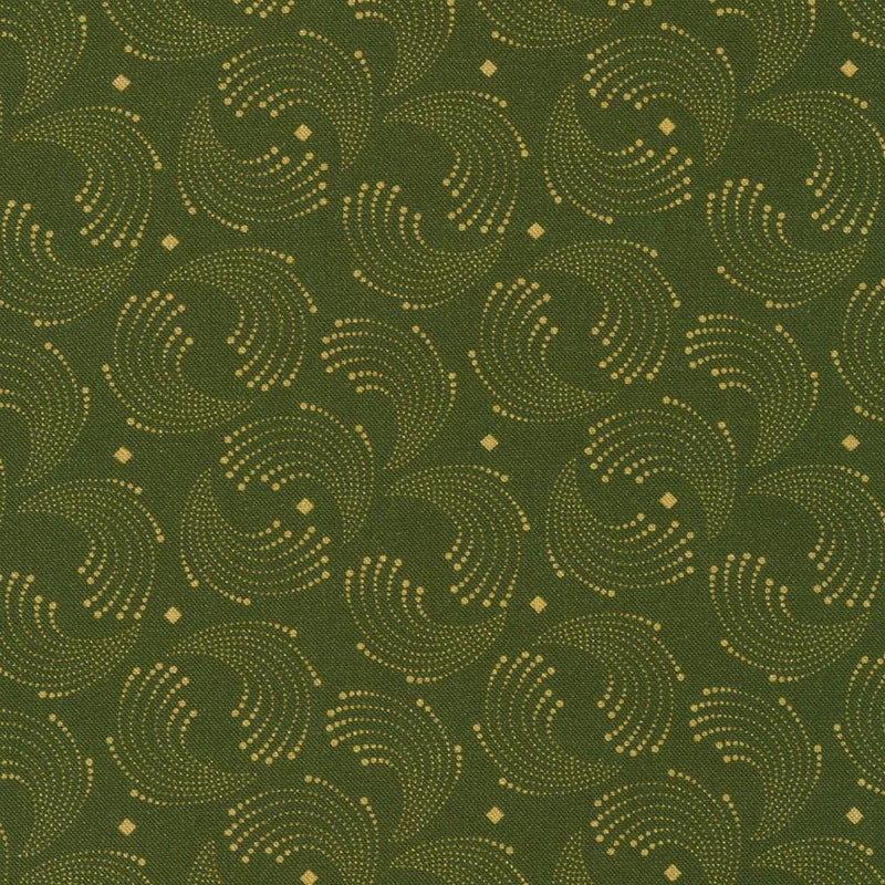 RK Grandpa's Journal - AUJD-21851-49 Olive - Cotton Fabric