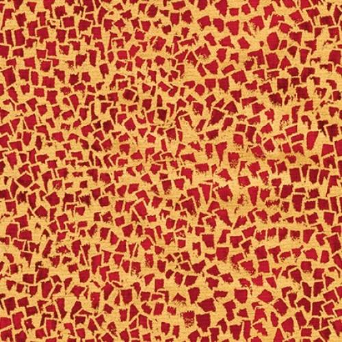 RK Gustav Klimt 18657-3 Red - Cotton Fabric