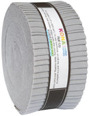 RK Kona Cotton Ash Pre-Cut Fabric Roll Up - RU-195-40