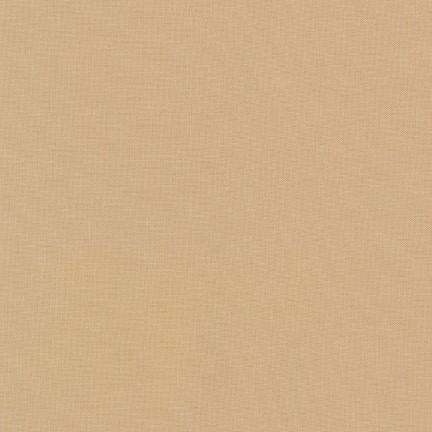 RK Kona Cotton Solids - K001-1306 RAFFIA - Cotton Fabric