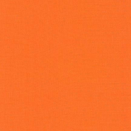 RK Kona Cotton Solids K001-400 Carrot - Cotton Fabric