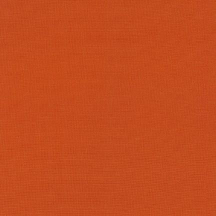 RK Kona Cotton Solids Terracotta K001-482 - Cotton Fabric