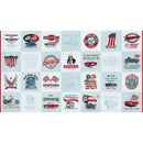 RK Old Guys Rule AODD-17541-67-DENIM - Cotton Fabric