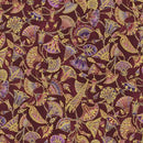 RK Persis - SRKM-20142-103 Claret - Cotton Fabric